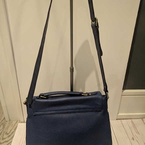 🍀🍀😃Lapallete blue bag faux leather👠👠👠